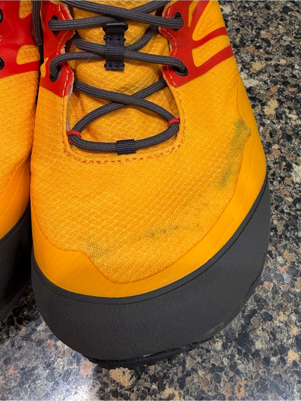 Topo trailventure 2 Yellow and Red Trail Hiking Boot size 13 - Picture 5 of 10